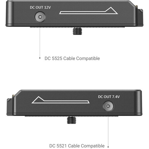 SmallRig NP-F Battery Adapter Plate Lite za BMPCC 4K & 6K 3093 - 4